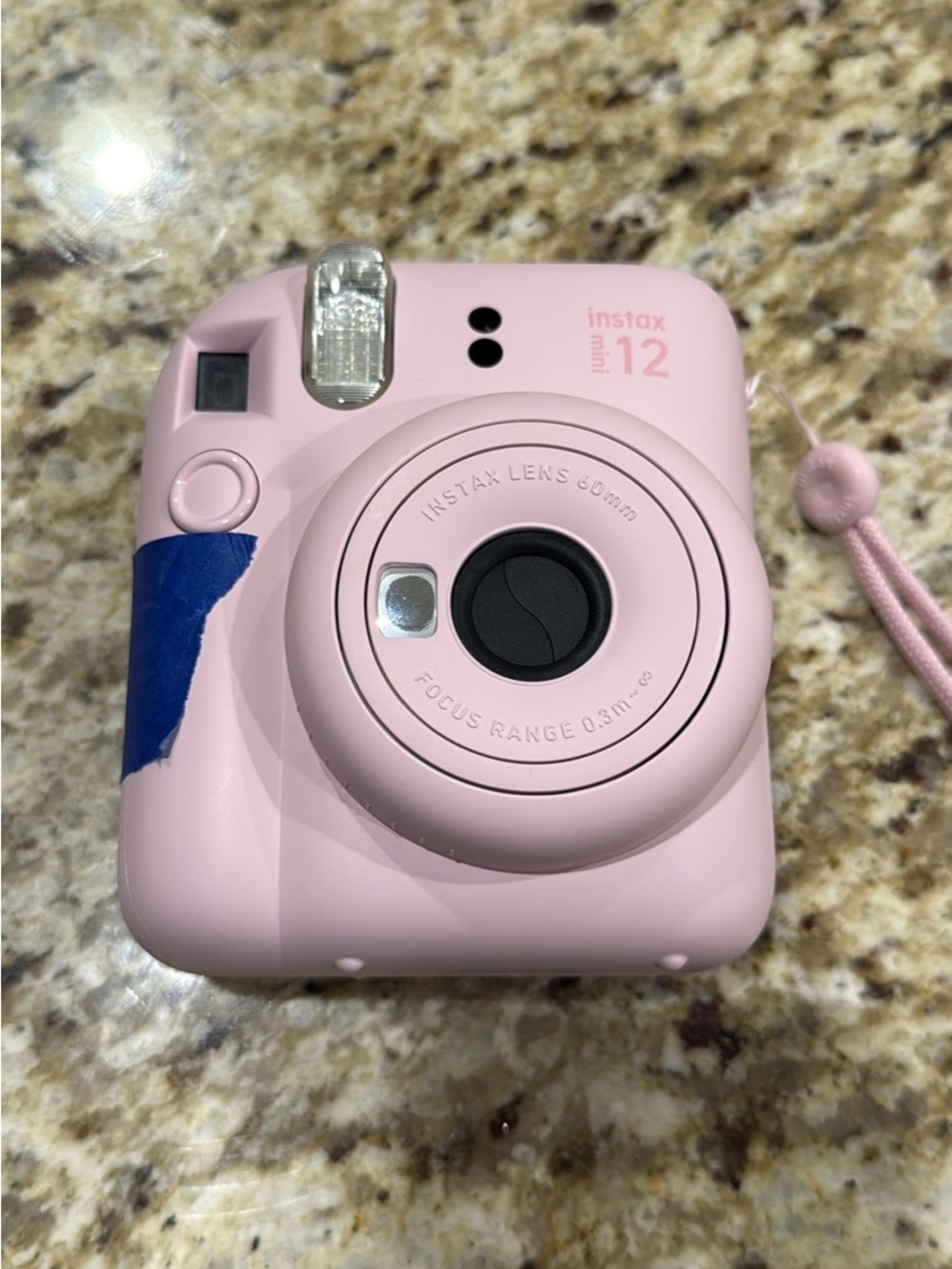 Instax Mini 12 Pink Instant Film Camera
